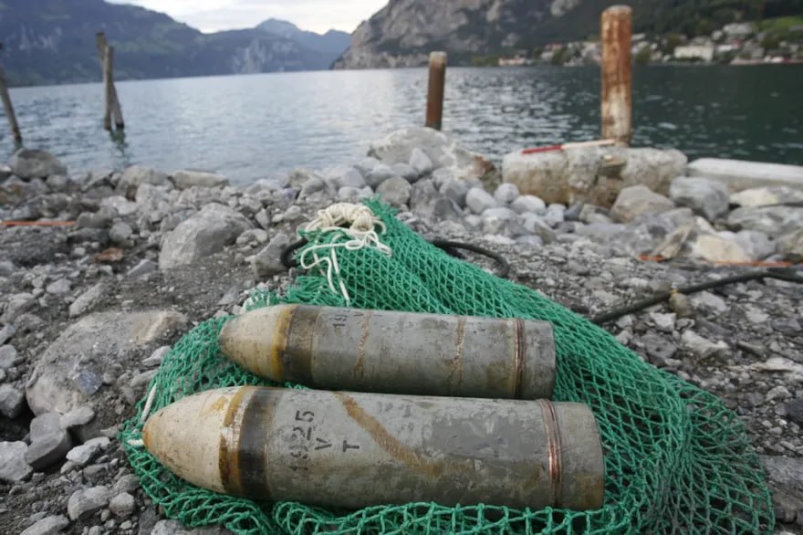The Latvian company "BWEG" offers innovative and environmentally friendly solutions for the recovery of old military ammunition from Swiss lakes